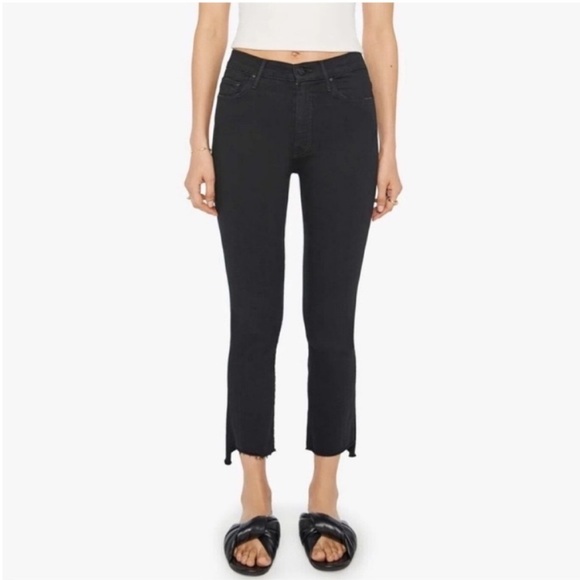Mother Insider Crop Step Fray jeans Not Guilty 29 - Picture 1 of 16